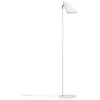 Image de Lampadaire en métal blanc mat