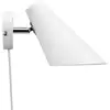 Image de Applique en métal blanc mat