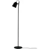 Image de Lampadaire en métal noir mat