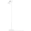 Image de Lampadaire en métal blanc mat