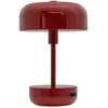 Image de Lampe à poser led rechargeable rouge foncé