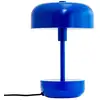 Image de Lampe à poser en métal bleue