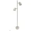 Image de Lampadaire en métal beige/ laiton