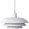 Image de Suspension en métal blanc mat