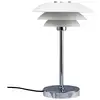 Image de Lampe à poser en métal blanc mat