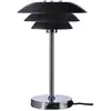 Image de Lampe à poser en métal noir mat