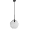 Image de Suspension en verre foncé d30