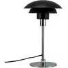 Image de Lampe à poser en métal noir mat
