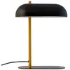 Image de Lampe à poser en métal noir/laiton