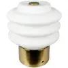 Image de Lampe à poser en verre laiton rechargeable