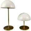 Image de Lampe à poser en métal blanc crème paquet de 2