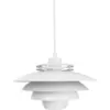 Image de Suspension en métal blanc mat mini