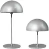 Image de Lampe à poser en métal argent paquet de 2