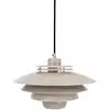 Image de Suspension en métal beige mat mini