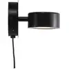 Image de Applique murale led métal dimmable h10cm noir