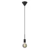 Image de Suspension noir pour ampoules vintage