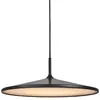 Image de Suspension led noir minimaliste et moderne dimmable