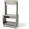 Image de Boutique café en bois vert gris 60x113cm