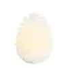 Image de Pomme de pin lumineux led h 14cm blanche