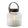 Image de Lanterne solaire led aston h 16cm