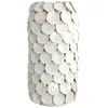 Image de Vase en grès blanc h30