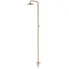 Image de Lussero   Douche extérieure sur pied en acier inoxydable 304 finition cuivre (eau froide)