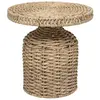 Image de Table d'appoint en jacinthe d'eau beige