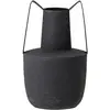 Image de Vase en métal noir h20.50 cm