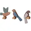 Image de Lot 3 crochets oiseaux multicolore