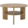 Image de Table basse ronde en bois ø72cm - Bois clair