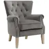Image de Fauteuil en sergé gris