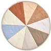 Image de Couverture marron en coton biologique ø100xh1cm