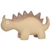 Image de Peluche dinosaure marron en caoutchouc Ø16x5,5xH9cm