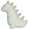 Image de Peluche dinosaure vert en caoutchouc H14x11,5x4,5cm