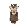 Image de Peluche de cerf en coton H8×31×14,5 cm