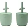 Image de Lot de 2 gobelets à paille