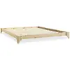 Image de Lit en pin massif, sommier inclus naturel 180x200