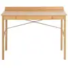 Image de Bureau scandinave en bois avec tiroir l110