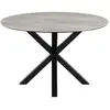 Image de Table ronde en céramique l119 4 personnes gris