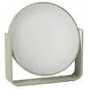 Image de Miroir de table en aluminium revêtu eucalyptus