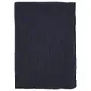 Image de Plaid en coton 170 x 130cm bleu marine