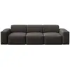 Image de Canapé 3 places en polyester anthracite