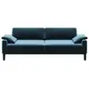 Image de Canapé 3 places en polyester bleu marine foncé