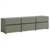 Image de Meuble tv 3 portes 180 cm panneaux stratifiés vert