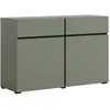 Image de Buffet 2 portes 2 tiroirs stratifiés vert