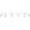 Image de Plafonnier Acier Blanc GU10 6 Oculare