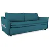 Image de Canapé 3 pl convertible , turquoise
