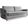 Image de Canapé convertible slim, gris