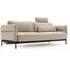 Image de Canapé convertible 3 places, beige, 223 cm