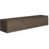 Image de Meuble tv suspendu, aspect noyer wisconsin, 150 cm